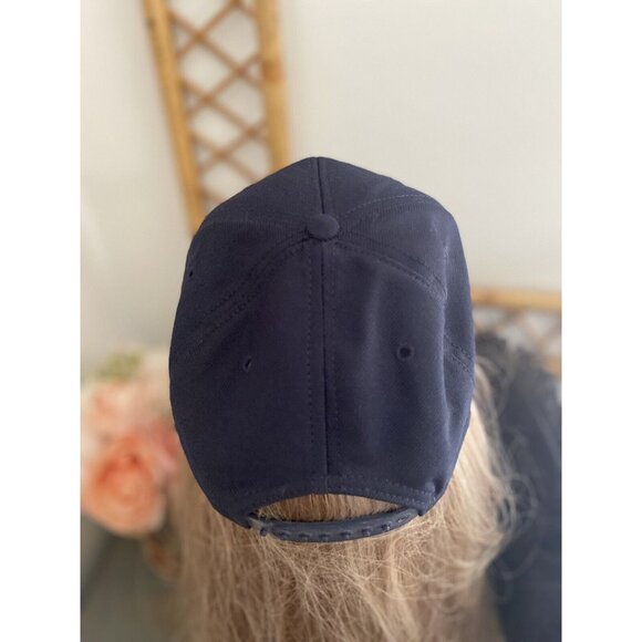 US Navy Cap Retired Snap Back Baseball Blue Embroidered OS Naval Aviation Wings - Picture 5 of 16